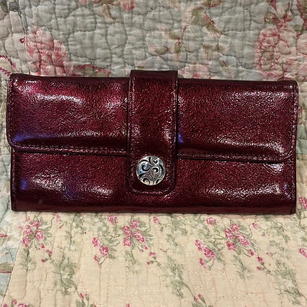 Brighton Paten Leather Wallet